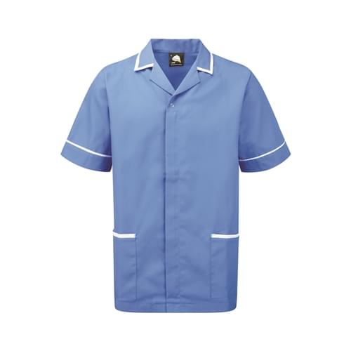 Orn Darwin Male Tunic Hospital Blue / White Size S