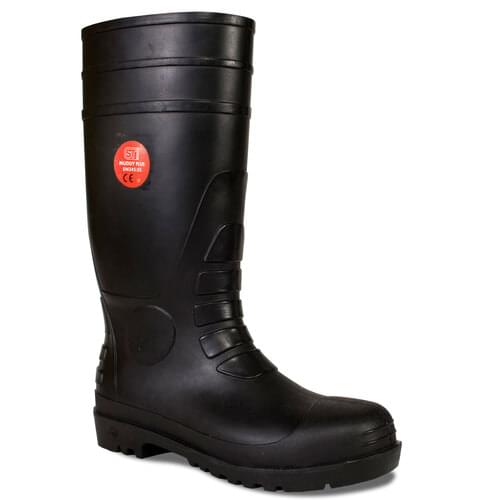 ST Muddy Plus Black - size 13- S5 SRA steel toe + midsole