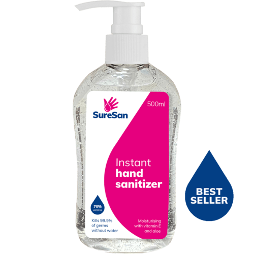 SURESAN 500ml HAND SANITIZER **BEST SELLER**
