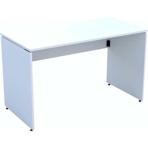 Ambus folding desk, 1200 x 600mm, White MFC