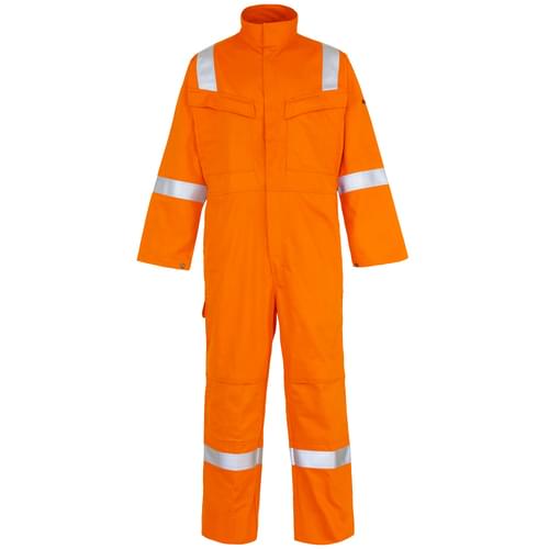 Weld-Tex Std FR Coverall with Tape Orange - 330gsm - 2Xlarge