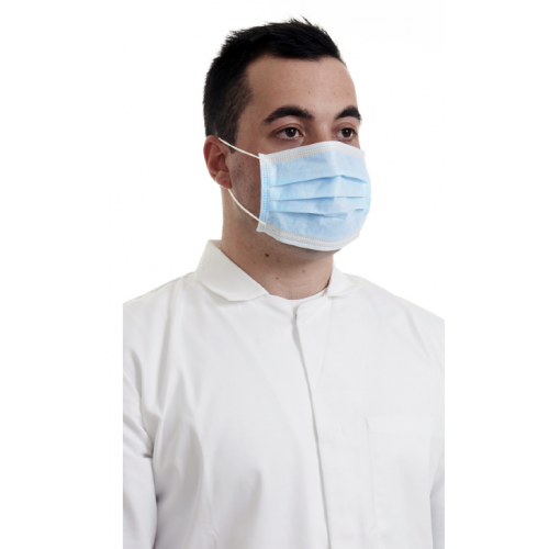 SuperTouch Non-Woven 3 - Ply Disposable Face Mask Box 50