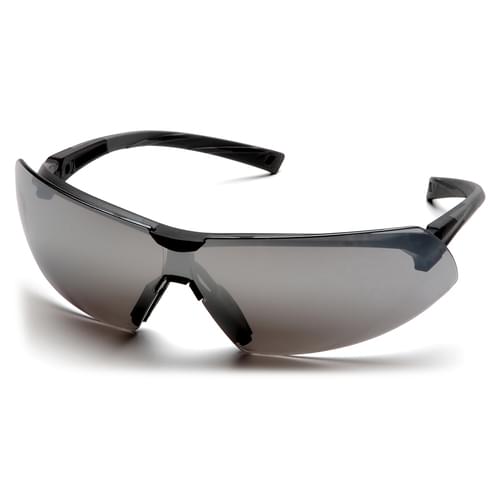 ONIX SUSPENDED SILVER MIRROR LENS - BLACK FRAME **MTO**