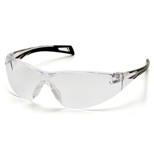 PMXSLIM SLIM FIT CLEAR ANTI-FOG LENS - BLACK FRAME **MTO**