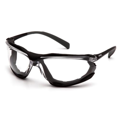 PROXIMITY FOAM SEAL CLEAR LENS ANTI-FOG - BLACK FRAME **MTO**