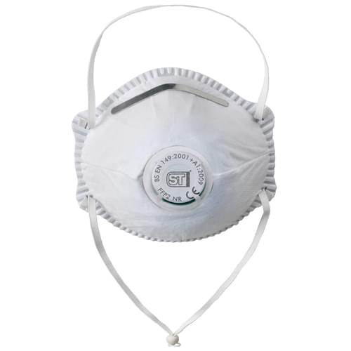 ST FFP2 Valved Mask - Moulded- 20 Pieces