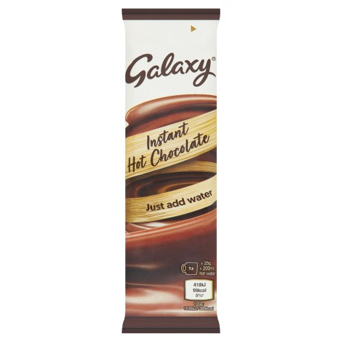 Galaxy Instant Hot Chocolate Sachets, Pack of 100