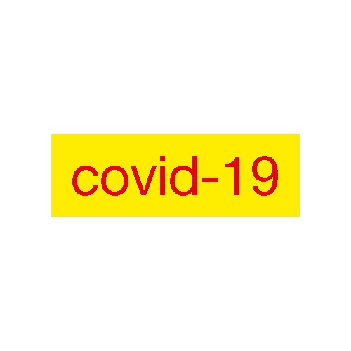 Covid-19 mini labels 1000