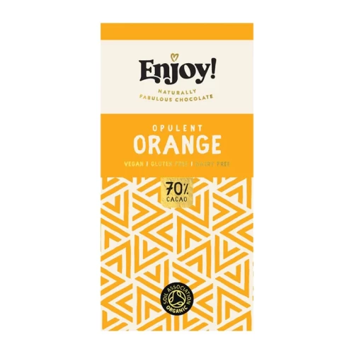 Enjoy - 70g Solid Bar -Orange 12 x 70g