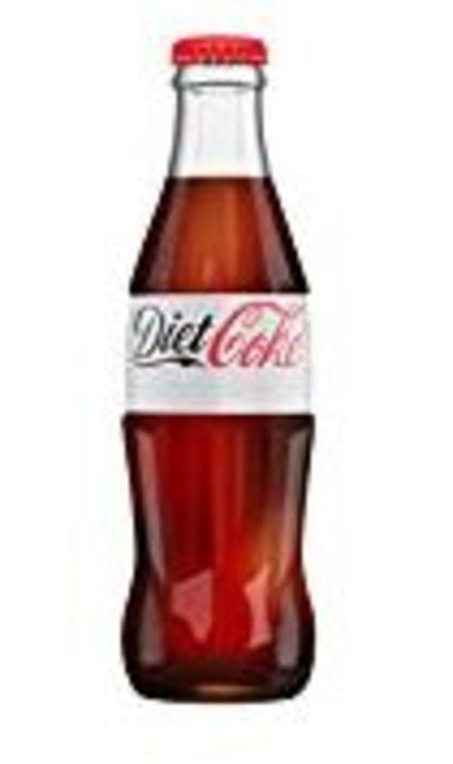 Diet Coke Glass Bottles 330ml pk24