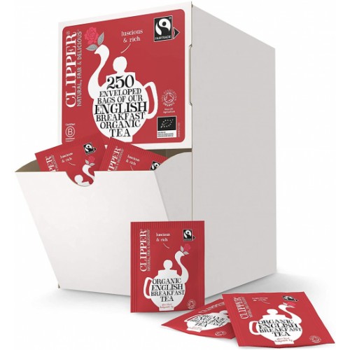 Clipper English Breakfast Tea Case 250
