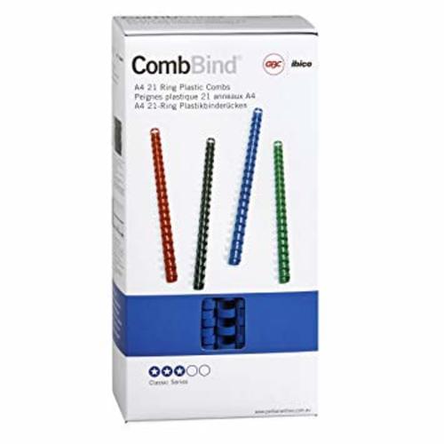 GBC Blue CombBind 8mm Binding Combs (Pack of 100)