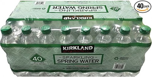 Kirkland Signature Sparkling Spring Water 500ml 40 Bottles