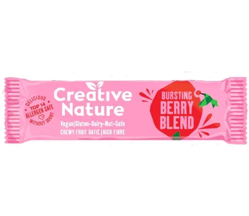 Creative Nature Berry  Burst Raw Superfood Flapjack 20 x 38g