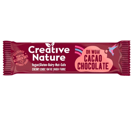 Creative Nature Cacao Wow High Protein Cold Pressed Snack Bar 16x 40g