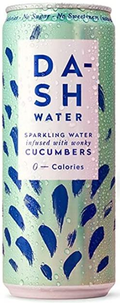 Dash Water Cucumber - 12 x Cucumber Flavoured Sparkling Spring Water