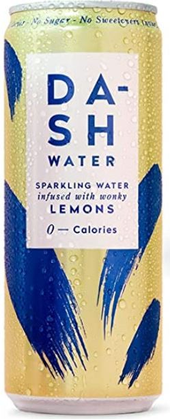 Dash Water Lemon - 12 x Lemon Flavoured Sparkling Spring Water