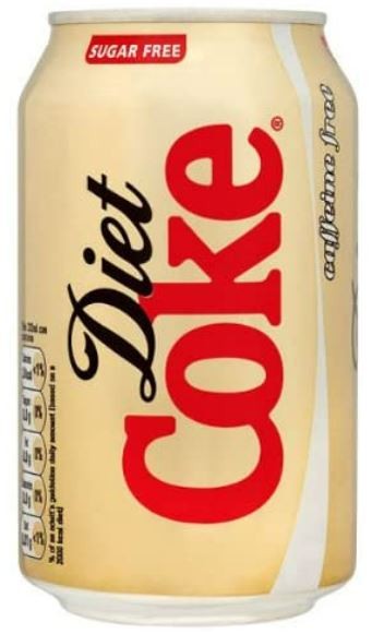 Diet Coke Caffeine Free 330ml Case of 24