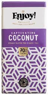 Enjoy - 70g Solid Bar -Coconut Milk12 x 70g