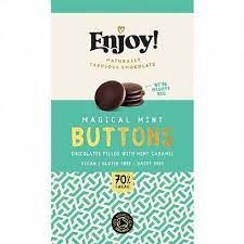 Enjoy - 96g Filled Buttons - Mint Caramel 6 x 96g