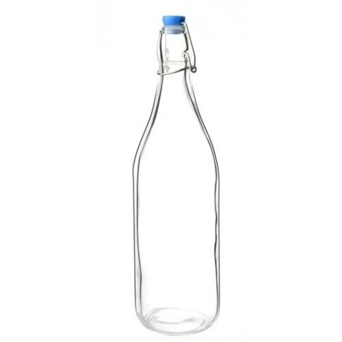 Glass Water Bottles 1Ltr (Pack of 6)