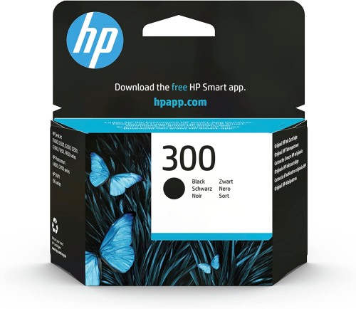HP 300 Black Inkjet Cartridge CC640EE