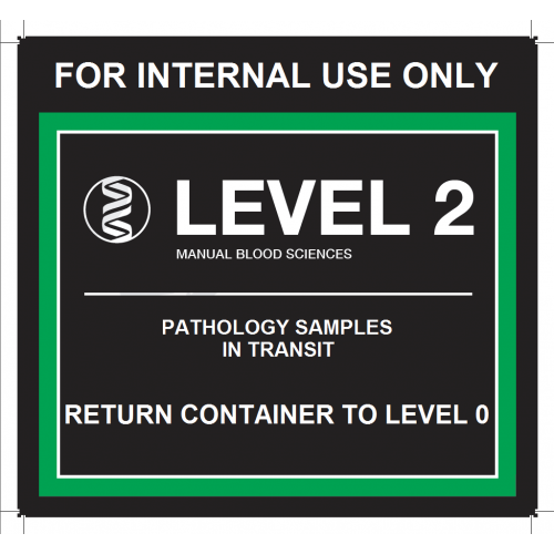 HSL Box Label Level 2 Green
