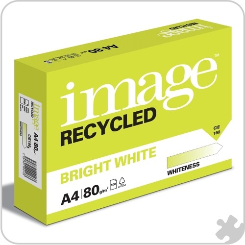 Image Recycled BR Bright White Copier Paper A4 2500s