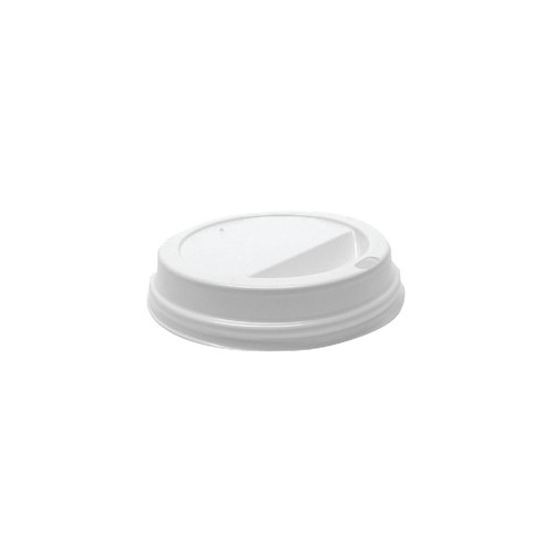 12 White Sip Lids (100)
