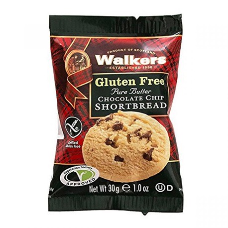 Walkers Shortbread Gluten Free Chocolate Chip Shortbread (PK60)