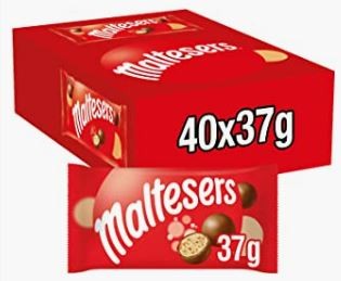 Maltesers Standard Bag, 37 g - Pack of 40