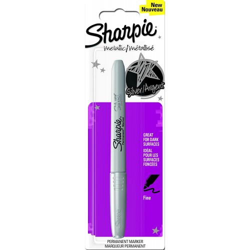 Sharpie Fine Metallic Permanent Marker - Silver