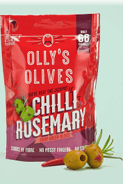 Ollys Olives Chilli & Rosemary 10 x 30g