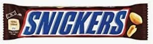 Snickers Chocolate Bars Bulk Box, Peanut Chocolate, 48 Bars of 48 g