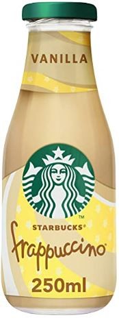 Starbucks Vanilla Frappuccino 250 ml (Pack of 8)