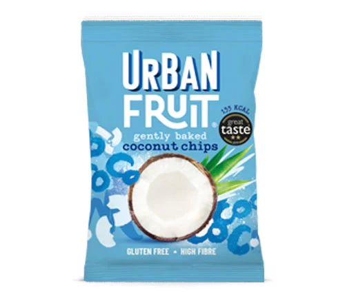 Urban Fruit Coconut Chips -Straight Up 14 x 25g