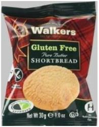 Walkers Shortbread Gluten Free Shortbread 30 g (Pack of 60)