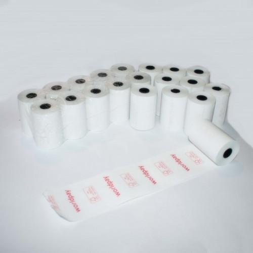 Worldpay Branded Rolls - FSC Approved & BPA Free Pack 20 57 x 40mm