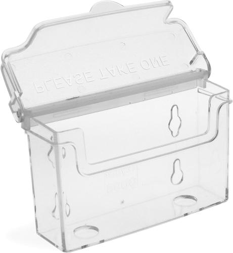 Taymar OD95 Single Pocket Outdoor Landscape Business Card Holder - Clear