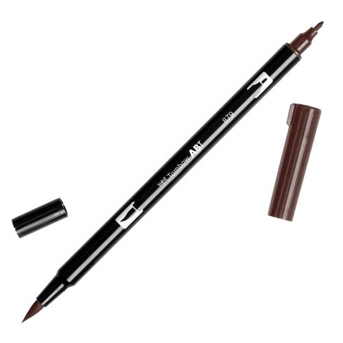 Tombow ABT Dual Brush Pen brown Pk6