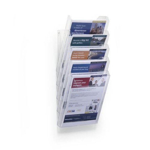 Durable Leaflet Dispenser A4 XL 5 Sections