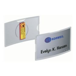 Name Badge Convex With Magnet Box of 25