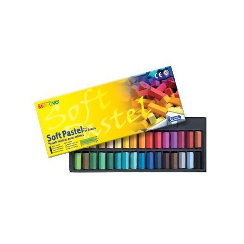 Mungyo Sq Soft Pastel 32 Half Size Cols