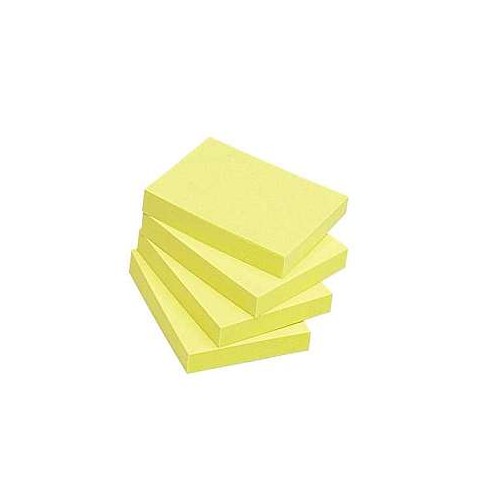 3M Tartan Notes 2x1.5 yellow 12s