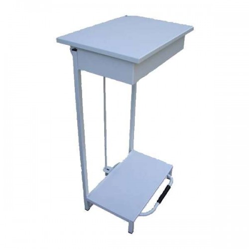 Pedal Bin Flip Lid with open frame