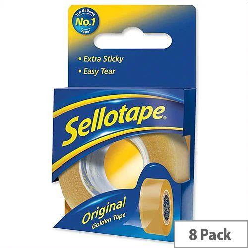 Sellotape Original Gold 18mm x 25m Bx8