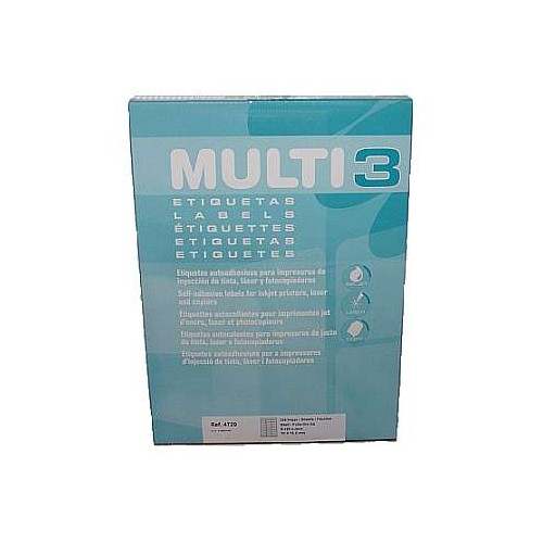 Multi3 Laser/Inkjet Label 16up Bx100