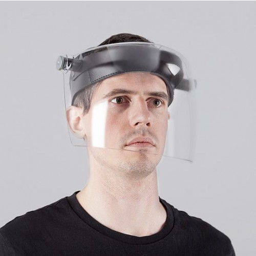 Adjustable Polycarbonate Face Shield