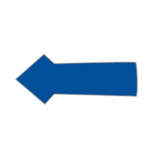 Magn symbols arrow 10x20mm Bu Pk30