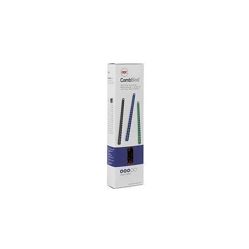GBC Plastic Comb Binding 10mm black Bx25